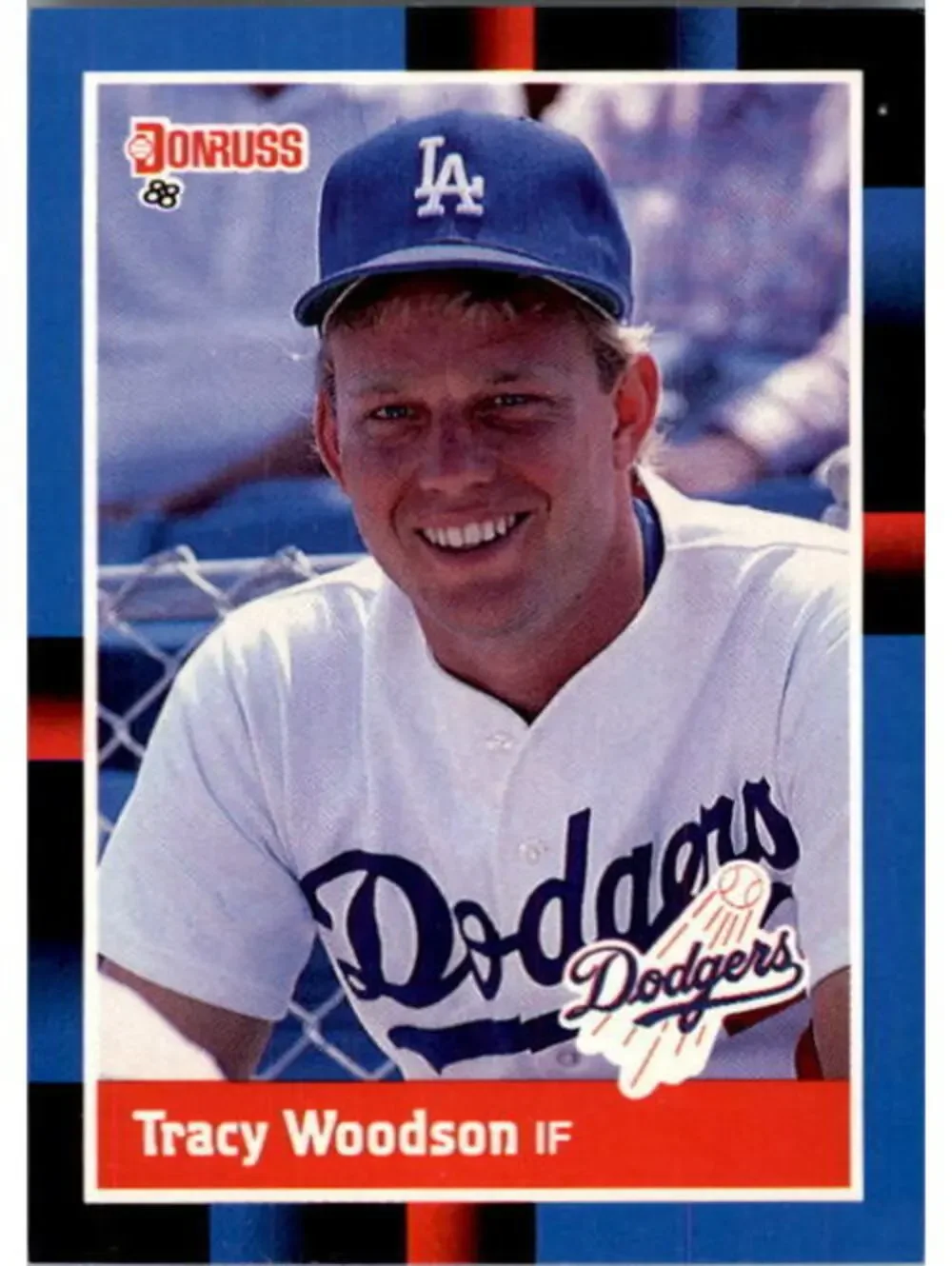 1988 Tracy Woodson Donruss Baseball Card #499
